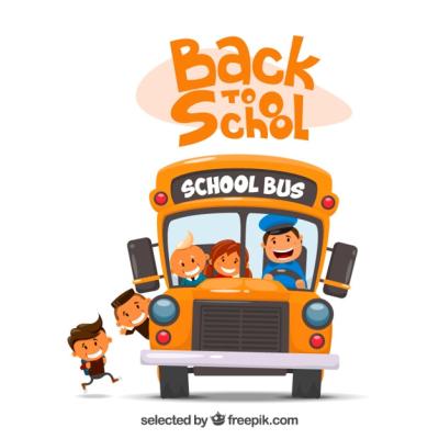 School Bus Illustration – Free Stock Photo for Download