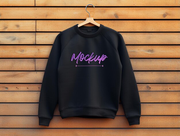 Sweatshirt Mockup Design PSD Template – Free to Download