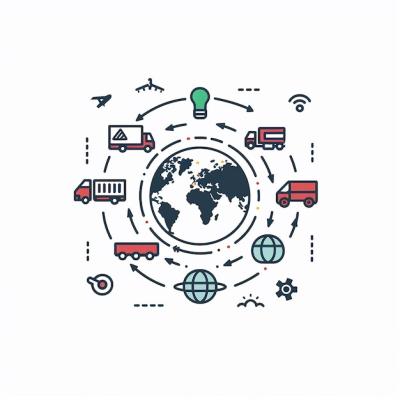 Logo Design for a Global Supply Chain Communication Group – Free Download