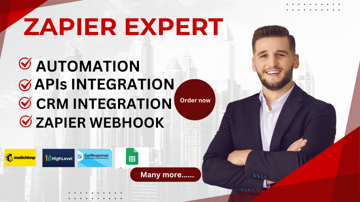 Setup Professional Zapier Integration: API & CRM Automation