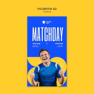 Soccer Template Design for PSD – Free Download