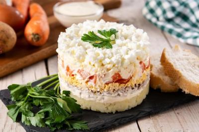 Russian Salad or Olivier Salad for Christmas Dinner – Free Download