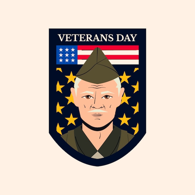 Veterans Day Logo Template – Free Download