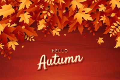 Gradient Background for Autumn Celebration – Free Download