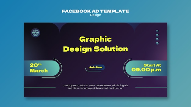 Gradient Design Template for Your Creative Projects – Free Download