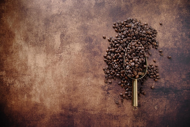 Coffee Beans on Rustic Wooden Background – Free Stock Photo for Download