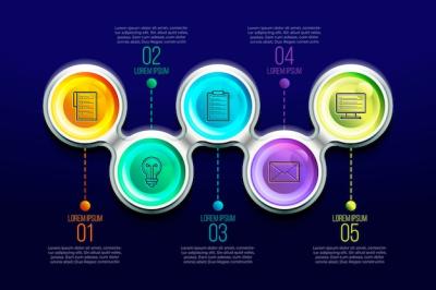 Process Infographic Template for Effective Presentations – Free Download