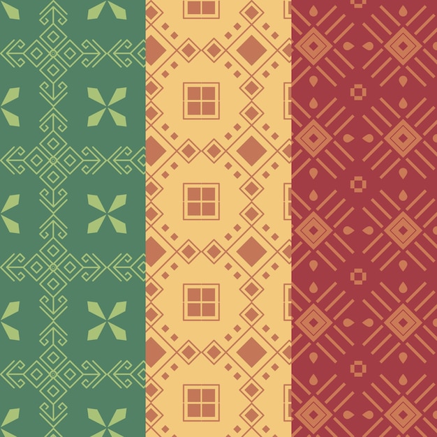 Seamless Songket Pattern Collection – Free to Download