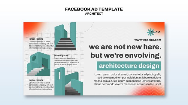 Facebook Template for Architecture Projects – Free to Download