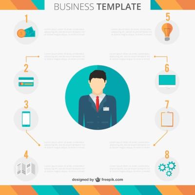 Business Infographic Template for Effective Communication – Free to Download