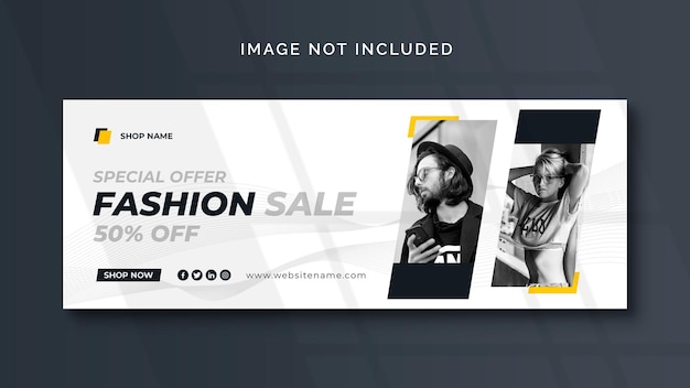 Fashion Social Media Banner or Web Template – Free to Download