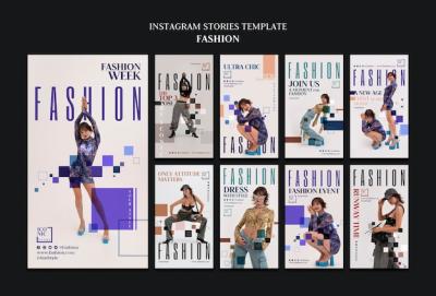 Fashion Store Instagram Stories Collection – Free Download