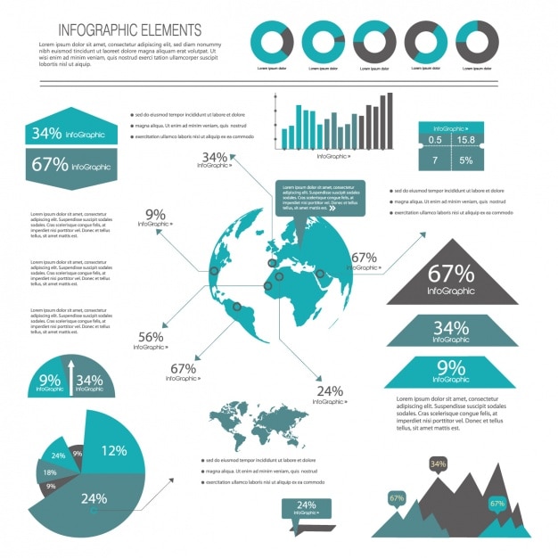 Infographic Template Design – Free Download