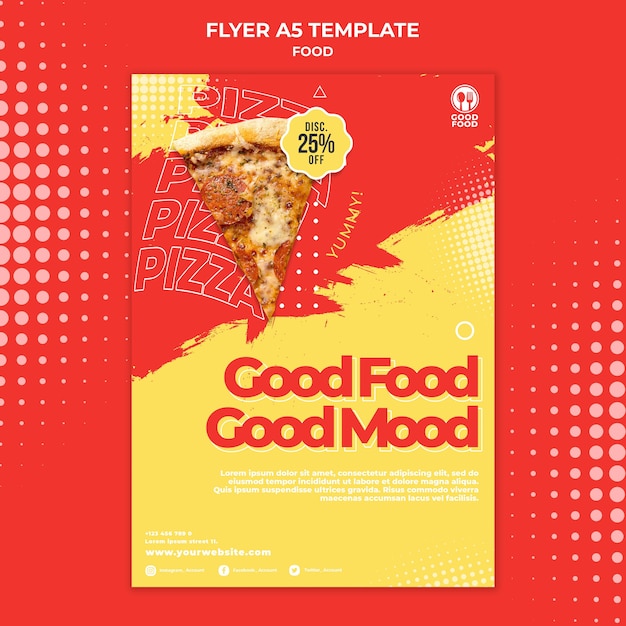 Food Flyer Template – Download Free Stock Photo