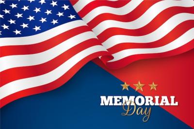 Gradient USA Memorial Day Illustration – Free Download