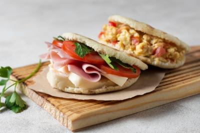 High Angle Arepas with Ham – Free Download