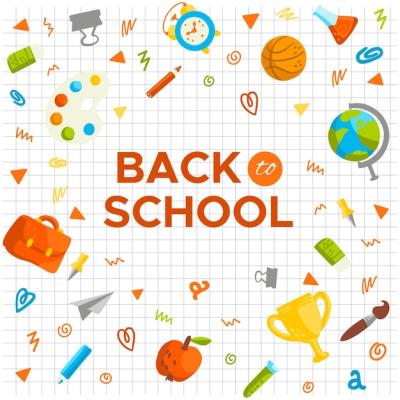 Hand-Drawn Back to School Background – Free Download, Free Stock Photo