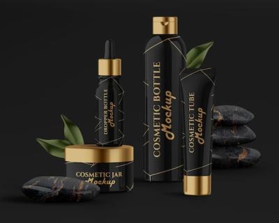 Cosmetic Products Mockup – Free Download