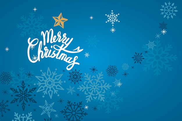 Merry Christmas Holiday Design Background Vector – Free Download