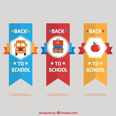 Label Back to School Pack – Free Download, Free Stock Photo