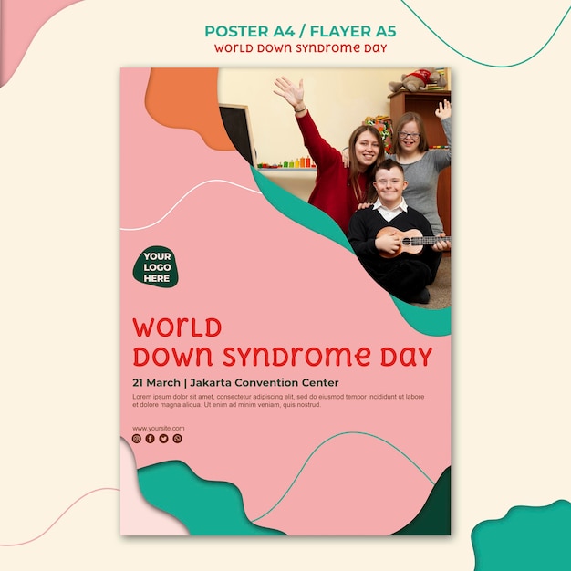 Down Syndrome Day Flyer Design – Free Download