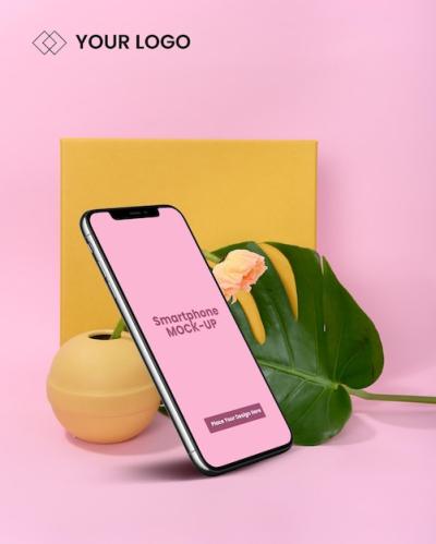 Smartphone Mockup Design – Free to Download Premium PSD