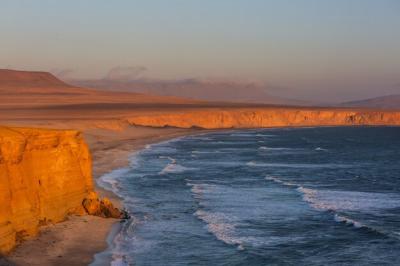 Coastline Landscapes of Paracas National Reserve, Ica Region, Pacific Coast of Peru – Free to Download