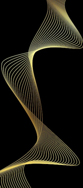 Abstract Black Background with Wavy Line – Free Stock Photo, Download for Free