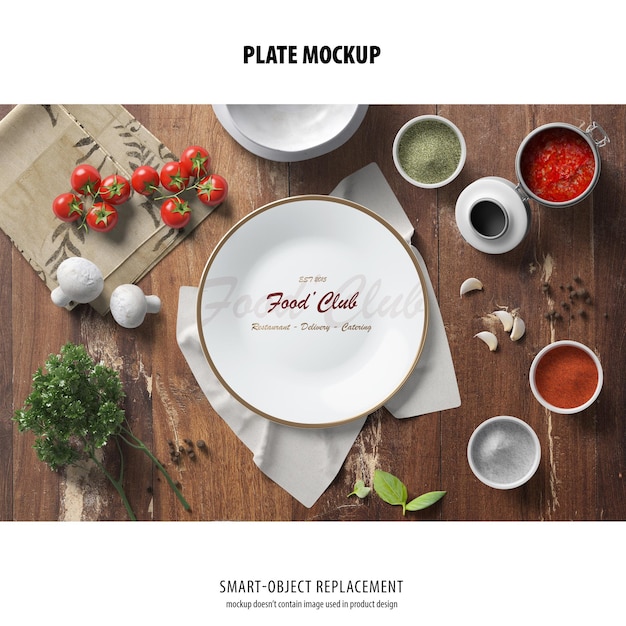 Plate Mockup – Free Download of High-Quality Stock Photos