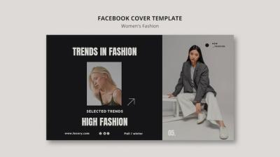 Stylish Women’s Fashion Template Design – Free Download