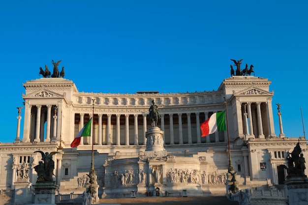 The National Monument to Victor Emmanuel II in Rome, Italy – Free Stock Photo Download