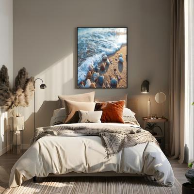 Modern Bedroom Interior Design – Cozy Minimalist Room with Bedding and Plants | Free Download