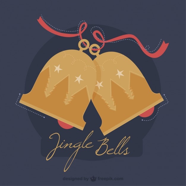 Hand Drawn Jingle Bells – Free Download for Stock Photos