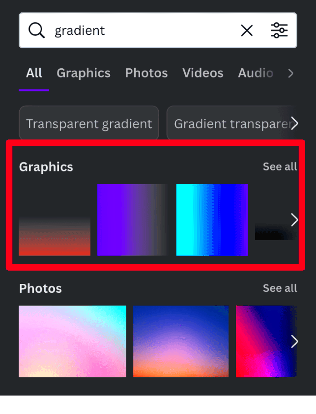 How to Make a Gradient in Canva Web or Mobile