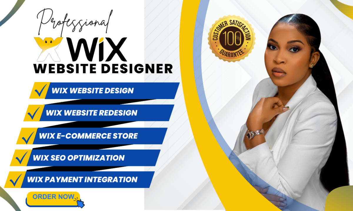 I Will Create & Redesign Your Wix Website to Perfection