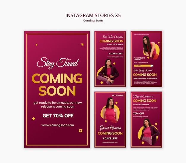 Coming Soon Template Design – Free Download