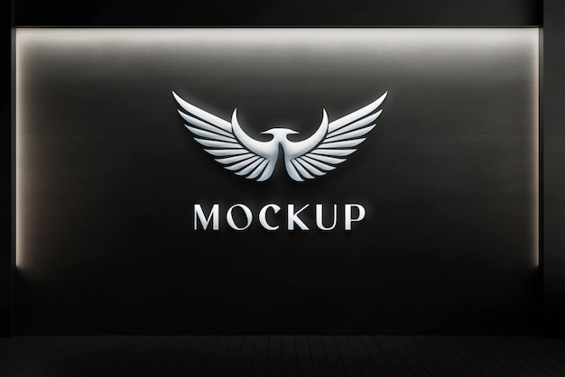 Luxury Beauty Logo Mockup – Free Download