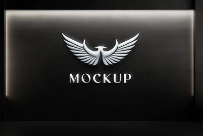 Luxury Beauty Logo Mockup – Free Download