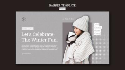 Winter Banner Template â Free Download for Seasonal Celebrations