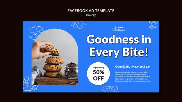 Bakery Social Media Promo Template – Free Download