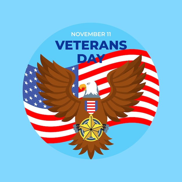 Veterans Day Logo Template – Free Download