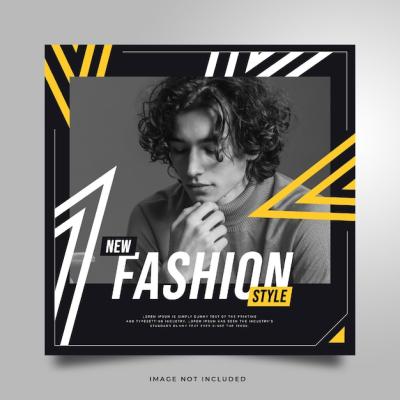 Modern Fashion Instagram Post Template – Free Download