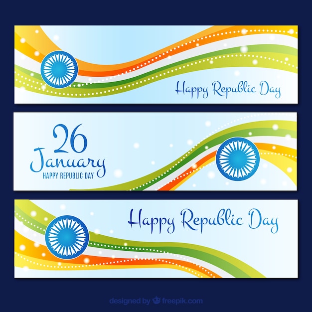 Indian Republic Day Banners Collection – Download Free Stock Photos