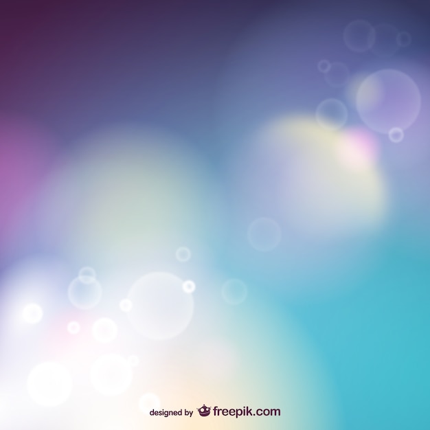 Bokeh Style Background Vector – Free Download