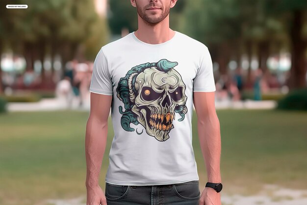 T-Shirt Mockup PSD – Free Download