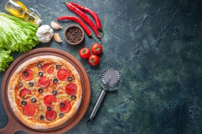 Homemade Pizza with Fresh Ingredients – Free Stock Photo, Download Free