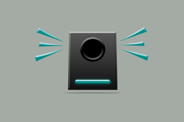 High Volume Speakers on a Grey Background – Free to Download