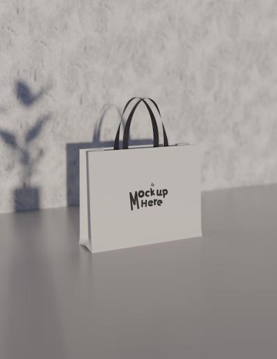 Paper Bag Mockup PSD for Product Branding – Free Download