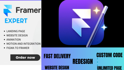 I Will Create a Stunning Responsive Website from Figma to Framer and Webflow