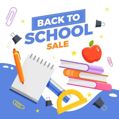 Back to School Sales Vector Templates – Free to Download